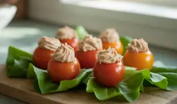 Tomate Recheado com Atum